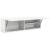 Dulap de perete de baie, alb, 100x25x30 cm, lemn prelucrat GartenMobel Dekor