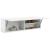 Dulap de perete de baie, alb, 100x25x30 cm, lemn prelucrat GartenMobel Dekor