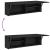 Dulap de perete de baie, negru, 100x25x30 cm, lemn prelucrat GartenMobel Dekor