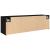 Dulap de perete de baie, negru, 100x25x30 cm, lemn prelucrat GartenMobel Dekor