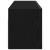 Dulap de perete de baie, negru, 100x25x30 cm, lemn prelucrat GartenMobel Dekor