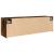 Dulap perete baie, stejar fumuriu, 100x25x30 cm, lemn prelucrat GartenMobel Dekor