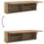 Dulap perete baie stejar artizanal, 100x25x30 cm lemn prelucrat GartenMobel Dekor