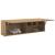 Dulap perete baie stejar artizanal, 100x25x30 cm lemn prelucrat GartenMobel Dekor