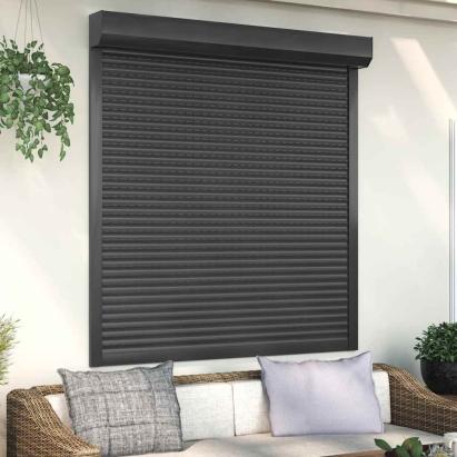 Oblon rulant, antracit, 140 x 150 cm, aluminiu GartenMobel Dekor