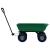 Cărucior manual de grădină basculabil, verde, 300 kg, 75 L GartenMobel Dekor