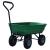 Cărucior manual de grădină basculabil, verde, 300 kg, 75 L GartenMobel Dekor