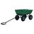 Cărucior manual de grădină basculabil, verde, 300 kg, 75 L GartenMobel Dekor
