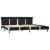 Cadru de pat cu LED, gri, 180 x 200 cm, piele artificială GartenMobel Dekor