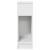 Noptiere cu sertar 2 buc Alb 20x36x60 cm GartenMobel Dekor
