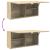 Dulap perete baie, stejar sonoma, 80x25x40 cm, lemn prelucrat GartenMobel Dekor