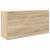 Dulap perete baie, stejar sonoma, 80x25x40 cm, lemn prelucrat GartenMobel Dekor
