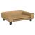 Canapea pentru copii, maro, 70x45x26 cm, catifea GartenMobel Dekor