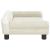 Canapea pentru copii, crem, 70x45x26 cm, catifea GartenMobel Dekor