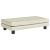 Canapea pentru copii cu taburet crem 100x50x30 cm catifea GartenMobel Dekor