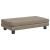 Canapea copii cu taburet cappuccino 100x50x30cm piele ecologică GartenMobel Dekor