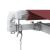 Copertină retractabilă manual cu LED, vișiniu, 300x250 cm GartenMobel Dekor