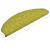 Covorașe pentru trepte scară, 15 buc., verde, 65 x 21 x 4 cm GartenMobel Dekor