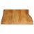 Blat masă cu margini naturale, 70x60x2,5 cm, lemn masiv mango GartenMobel Dekor