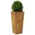 Jardinier de grădină 35x35x75 cm Oțel rezistent la intemperii GartenMobel Dekor