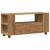 Dulap TV cu roți stejar artizanal 102x34,5x43 cm lemn prelucrat GartenMobel Dekor