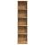 Bibliotecă, stejar artizanal, 40x24x176 cm, lemn prelucrat GartenMobel Dekor