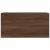 Dulap perete de baie, stejar maro, 80x25x40 cm, lemn prelucrat GartenMobel Dekor