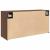 Dulap perete de baie, stejar maro, 80x25x40 cm, lemn prelucrat GartenMobel Dekor