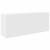 Dulap de perete de baie, alb, 100x25x40 cm, lemn prelucrat GartenMobel Dekor