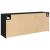 Dulap de perete de baie, negru, 100x25x40 cm, lemn prelucrat GartenMobel Dekor