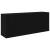 Dulap de perete de baie, negru, 100x25x40 cm, lemn prelucrat GartenMobel Dekor