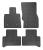 Set covorase auto din cauciuc Alfa Romeo Stelvio 2017-, Negre AutoDrive ProParts