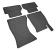 Set covorase auto din cauciuc Audi A4 (B9) 2015-; Audi A5 (F5) 2016-; S5 2016-, Negre AutoDrive ProParts