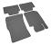 Set covorase auto din cauciuc Bmw Seria 4 [G22 G23 G26] 2020- ; 2 Usi - Coupe, Convertible, 5 Usi - Liftback Gran Coupe; Bmw Seria 3 (4 Usi) (G20-G21) 2018-, Negre AutoDrive ProParts