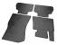 Set covorase auto din cauciuc BMW X7 (G07) 2018- 5 Usi; Negre AutoDrive ProParts