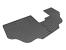 Set covorase auto din cauciuc BMW X7 (G07) 2018- (rand 3); Negre AutoDrive ProParts