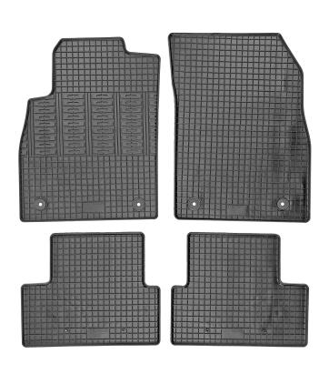 Set covorase auto din cauciuc Chevrolet Cruze 2008-; Opel Astra J 2009-, cu sistem fixare, Negre AutoDrive ProParts