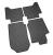 Set covorase auto din cauciuc Ford Ranger 2012-2022; Ranger Raptor 2019-, Negre AutoDrive ProParts