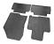 Set covorase auto din cauciuc Hyundai Santa Fe (TM) 2018-2024, Negre AutoDrive ProParts