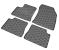 Set covorase auto din cauciuc Jeep Avenger 2023- , Electric; Fiat 600e 2023-; Alfa Romeo Junior 2024- , Electric, Negre AutoDrive ProParts