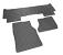 Set covorase auto din cauciuc Land Rover Discovery 5 (L462) 2017-, Negre AutoDrive ProParts