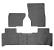Set covorase auto din cauciuc Land Rover Discovery 5 (L462) 2017-, Negre AutoDrive ProParts