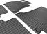 Set covorase auto din cauciuc Mercedes Clasa C (W205) Coupe, Cabrio, 2015-2021, Negre AutoDrive ProParts
