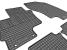 Set covorase auto din cauciuc Mitsubishi Outlander 3 (GG/ GF) 2014-, Hybrid, Negre AutoDrive ProParts