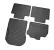 Set covorase auto din cauciuc Renault Zoe 2012-2018; 2019-, Negre AutoDrive ProParts