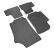 Set covorase auto din cauciuc Seat Mii 2012-; Skoda Citigo 2012-; VW Up 2012-/ VW Up 2016-, Negre AutoDrive ProParts