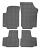Set covorase auto din cauciuc Seat Mii 2012-; Skoda Citigo 2012-; VW Up 2012-/ VW Up 2016-, Negre AutoDrive ProParts