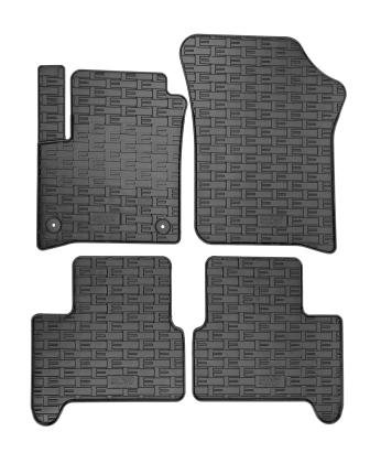 Set covorase auto din cauciuc VW E-Up 2019-; Skoda Citigo E 4 2019-; Seat Mii 2019-, Electric, Negre AutoDrive ProParts