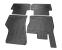 Set covorase auto din cauciuc Skoda Octavia 3 (5E) 2013-2020; Skoda Octavia 4 2020-, cu prelungire zona repaus, Negre AutoDrive ProParts