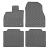 Set covorase auto din cauciuc Toyota BZ4X (EAM10) 2022-, Electric, Negre AutoDrive ProParts